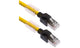 Omron XS6W-6LSZH8SS100CM-Y, XS6, 1m Cat6a, Yellow RJ45 to Male RJ45 Male, FTP, STP Shielded, Terminated LSZH Sheath