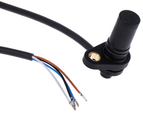 ifm MX5015, Cable Mount Hall Effect Sensor, NPN Output, 7 → 30 V dc, Barrel Body, 1.7 mm, 30V