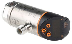 ifm PN7092, Pressure Sensor, 0bar Min, 100bar Max, 2x PNP/NPN-NO/NC Output, Relative Reading