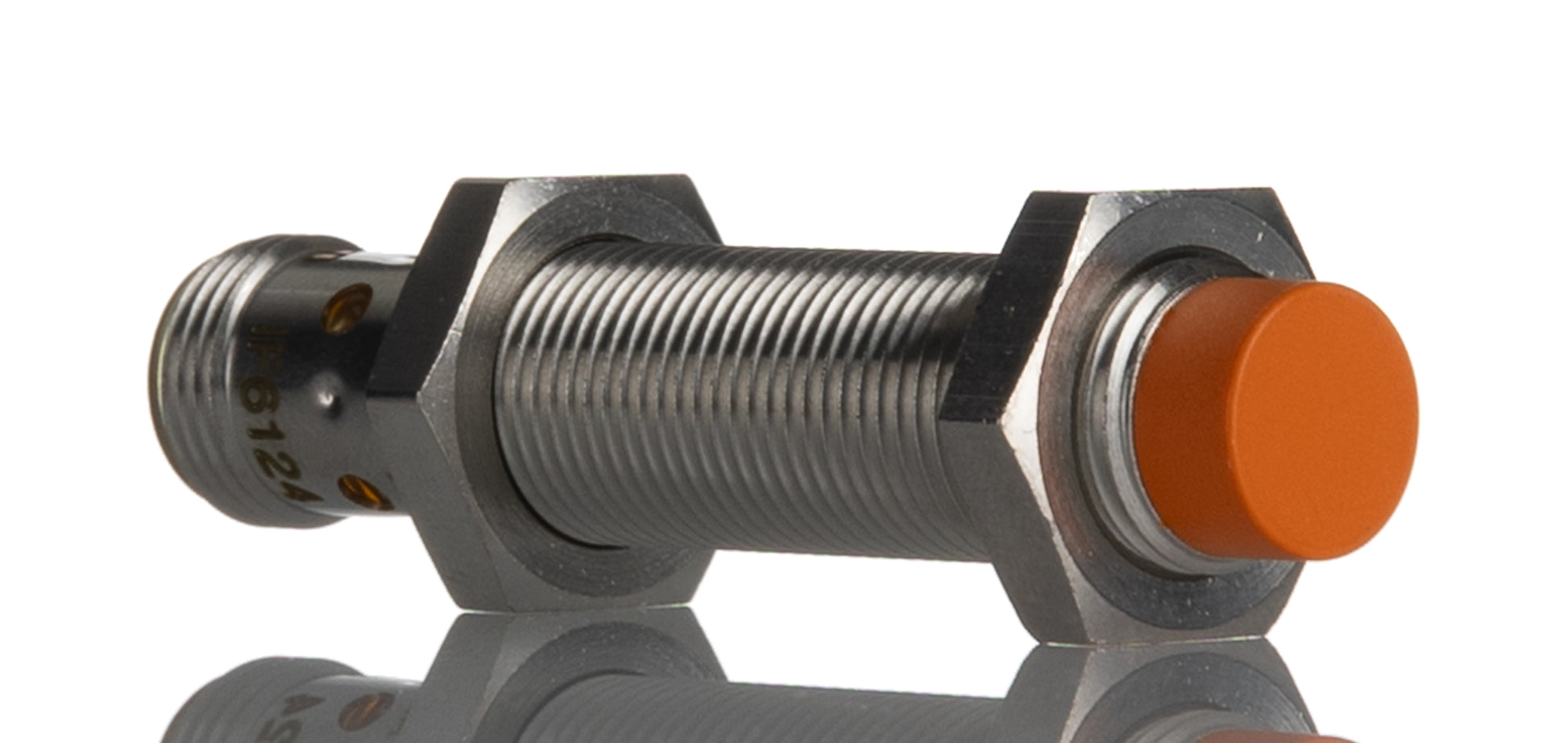 ifm IF6124, Inductive Threaded Barrel Proximity Sensor, M12, 7 mm Detection, PNP/NPN NO/NC, 10 → 30 V dc