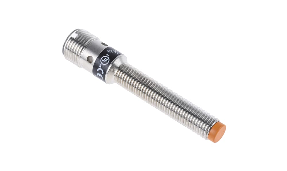 ifm IE5288, Inductive Threaded Barrel Proximity Sensor, M8, 4 mm Detection, PNP NO, 10 → 36 V dc