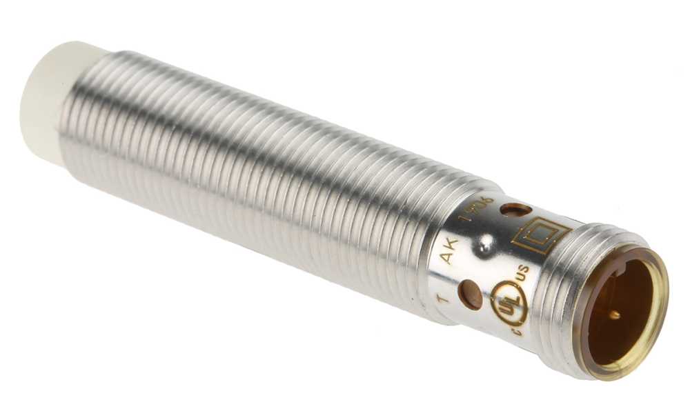 ifm IF5811, Inductive Threaded Barrel Proximity Sensor, M12, 7 mm Detection, PNP NO, 10 → 36 V dc