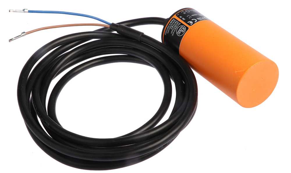 ifm KB0025, Capacitive Smooth Barrel Proximity Sensor, 20 mm Detection, 2-Wire NO, 20 → 250 V ac/dc
