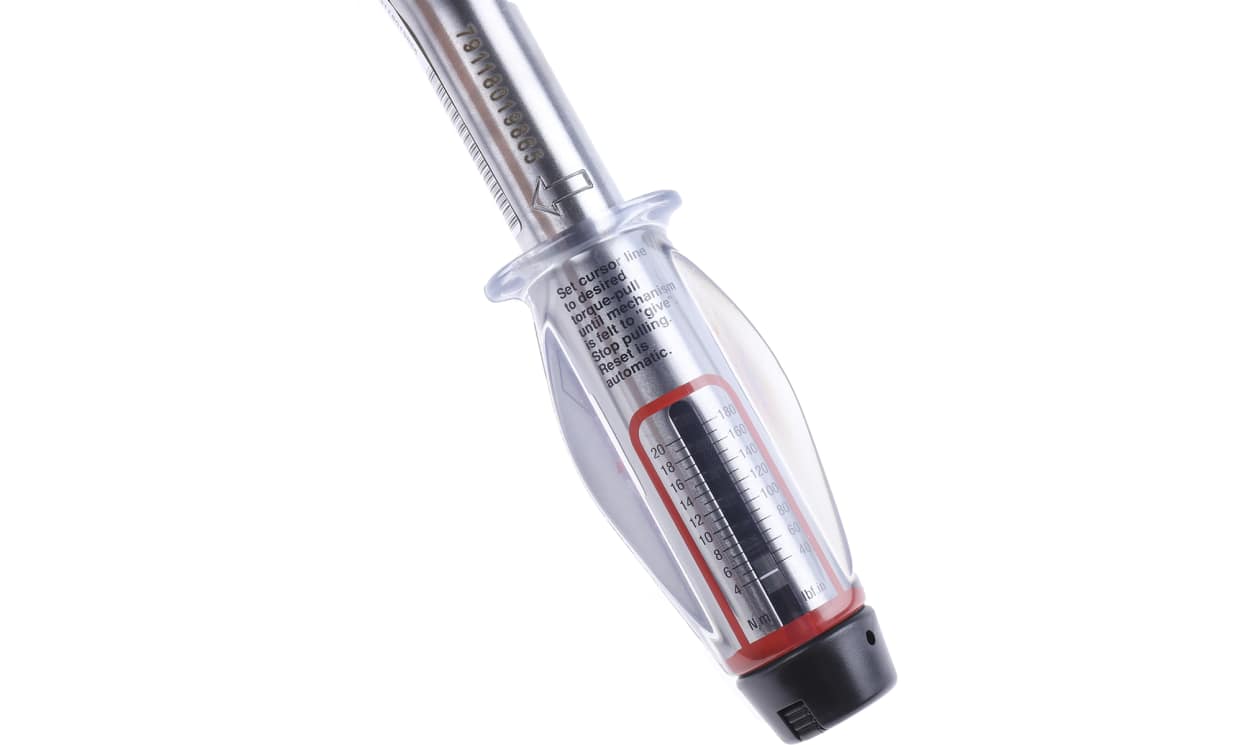Norbar 11123 Torque Tools Click Torque Wrench, 4 → 20Nm, 1/4 in Drive, Square Drive