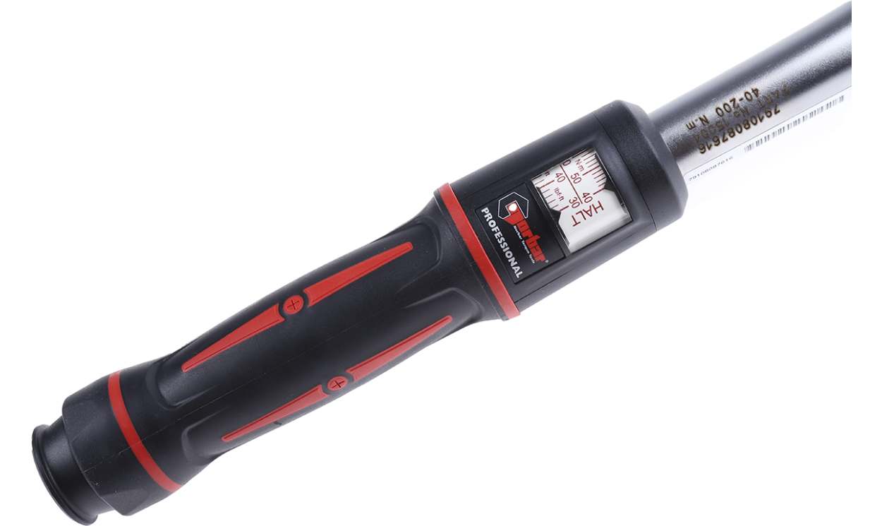 Norbar 15004 Torque Tools Click Torque Wrench, 40 → 200Nm, 1/2 in Drive, Square Drive