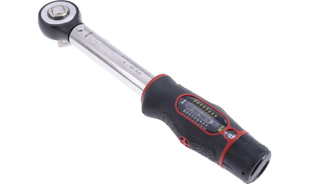 Norbar 13901 Torque Tools Click Torque Wrench, 4 → 20Nm, 1/2 in Drive, Square Drive