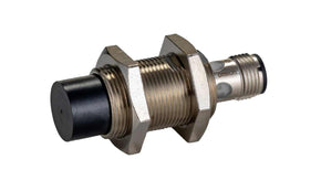 Omron E2E-X16MB1T18-M1, Inductive Threaded Barrel Proximity Sensor, M18, 16 mm Detection, PNP NO, 10 → 30 V dc
