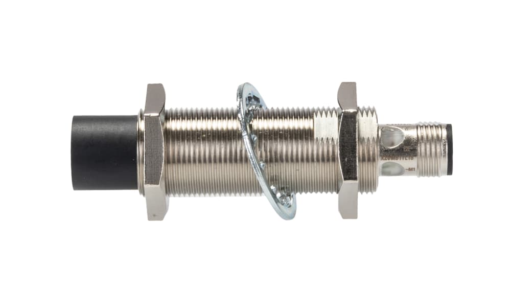 Omron E2E-X20MB1TL18-M1, Inductive Threaded Barrel Proximity Sensor, M18, 20 mm Detection, PNP NO, 10 → 30 V dc