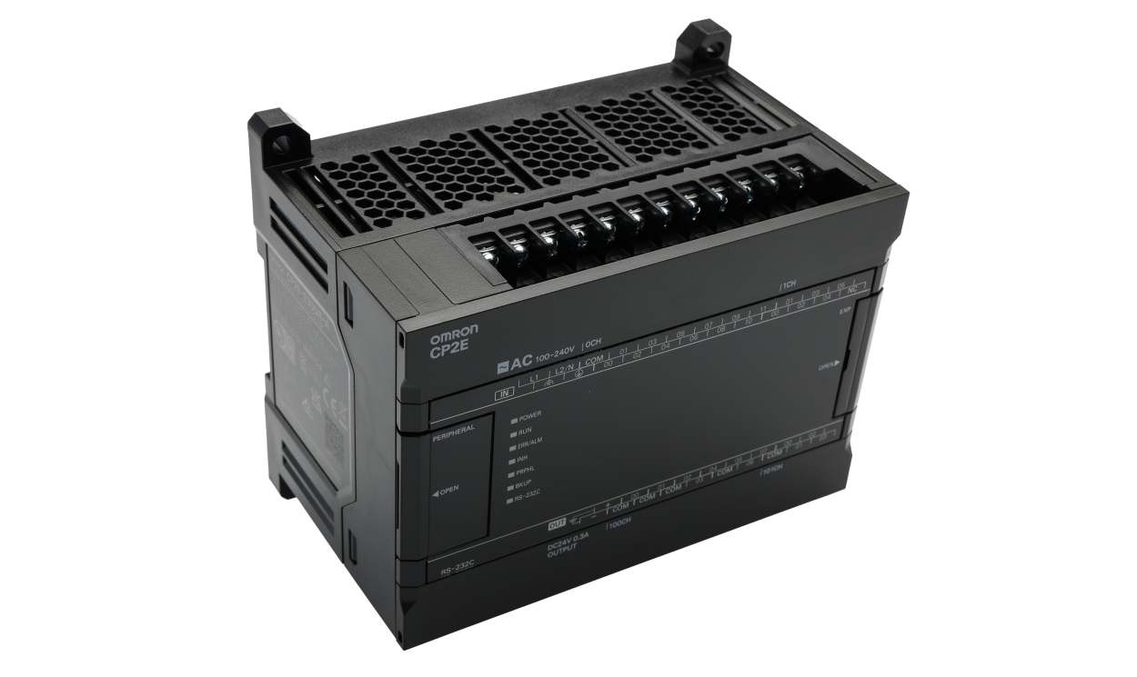 Omron CP2E-E30DR-A, CP2E Series PLC CPU for Use with CP2E Series, 220 V Supply, Relay Output, 18-Input, Digital Input - generaltechuae