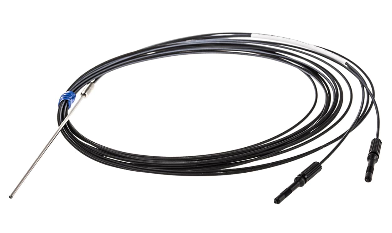 Omron E32-DC200F, Plastic Fibre Optic Sensor 130 (High Resolution Mode) mm, 22 (Super High Speed Mode) mm, 80 (Standard Mode) mm, - generaltechuae