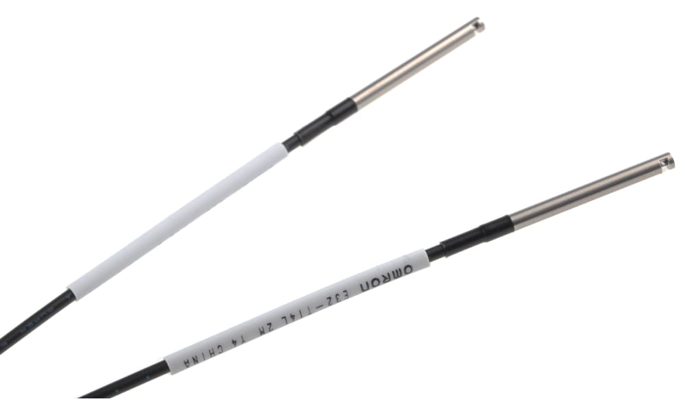 Omron E32-T14L 2M, Plastic Fibre Optic Sensor 120 (Super High Speed Mode) mm, 300 (High Speed Mode) mm, 460 (Standard Mode) mm, 600