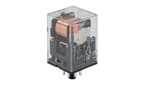 Omron MKS2P 230VAC, Plug In Non-Latching Relay, 230V ac Coil, 10A Switching Current, DPDT