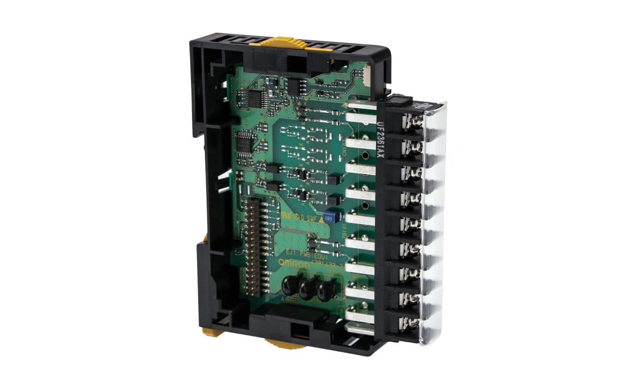 Omron EJ1C-EDUA-NFLK, EJ1 DIN Rail Controller, 48 x 48mm 4 Input, 4 Output Transistor, 24 V dc Supply Voltage ON/OFF, PID, 2-PID - generaltechuae