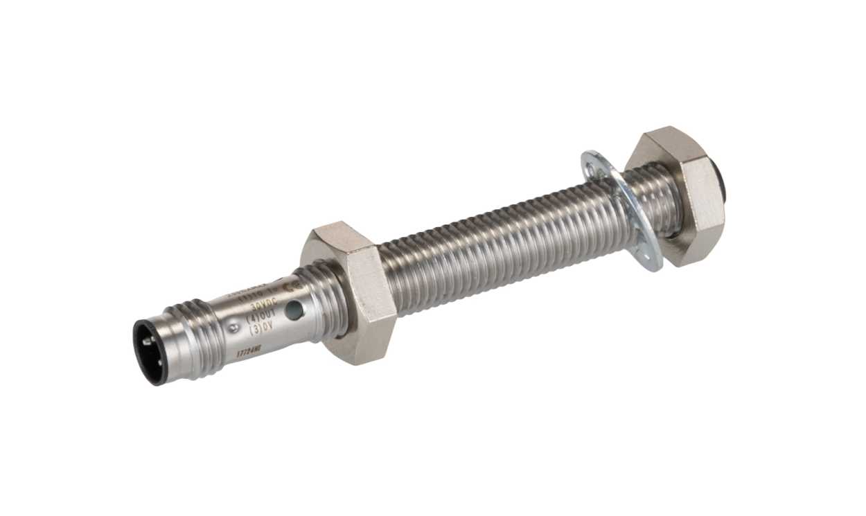 Omron E2B-S08LS02-MC-B1, Inductive Threaded Barrel Proximity Sensor, M8, 2 mm Detection, PNP NO, 10 → 30 V dc - generaltechuae