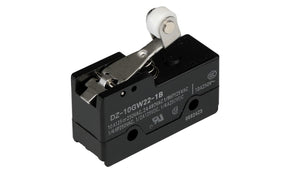 Omron DZ-10GW22-1B, Short Hinge Roller Lever Limit Switch, 2NO/2NC, DPDT, 10A Max