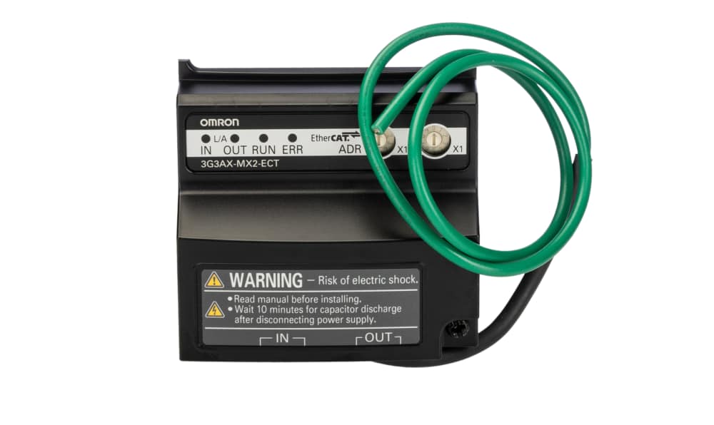 Omron 3G3AX-MX2-ECT, Option card for Use with MX2 Inverters.