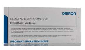 Omron SYSMAC-SE201L, Sysmac Studio Full Edition Programming Software Software