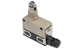 Omron D4E-1A10N, D4E Series Roller Plunger Limit Switch, NO/NC, IP67, SPDT, Zinc Housing, 125V ac ac Max, 5A Max