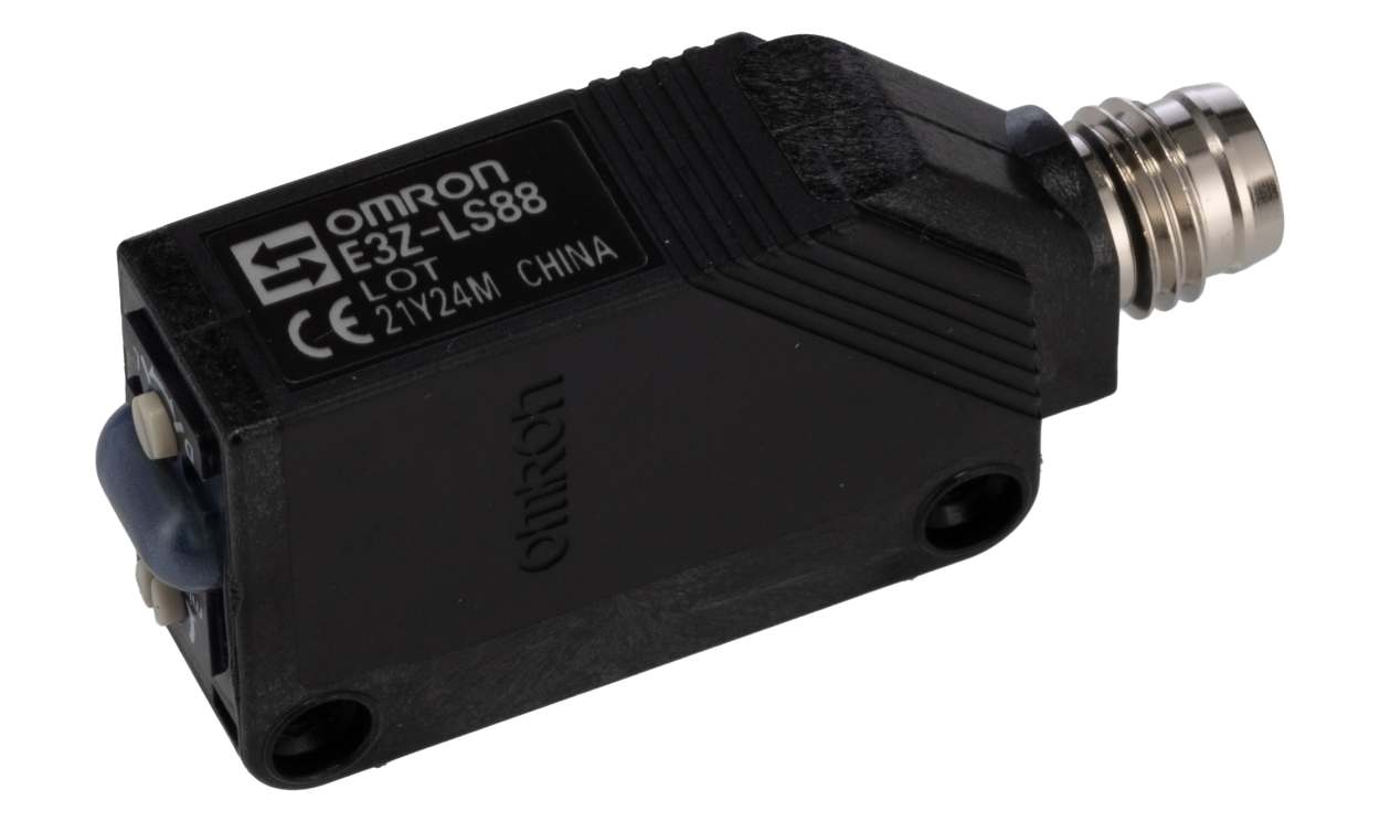 Omron E3Z-LS88, Background Suppression Photoelectric Sensor, Block Sensor, 80 mm Detection Range - generaltechuae