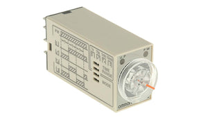 Omron H3YN-2 AC24, H3YN Series DIN Rail, Panel Mount Timer Relay, 24V ac, 2-Contact, 0.1 s → 10min