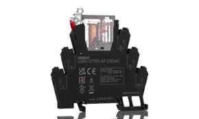 Omron G2RV-ST700-AP 230VAC, G2RV-ST Series Electromechanical Interface Relay, DIN Rail Mount, 230V ac Coil, SPDT, 1-Pole, 50mA Load - generaltechuae