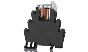 Omron G2RV-ST700-AP 24VAC/DC, G2RV-ST Series Electromechanical Interface Relay, DIN Rail Mount, 24V ac/dc Coil, SPDT, 1-Pole, 50mA Load