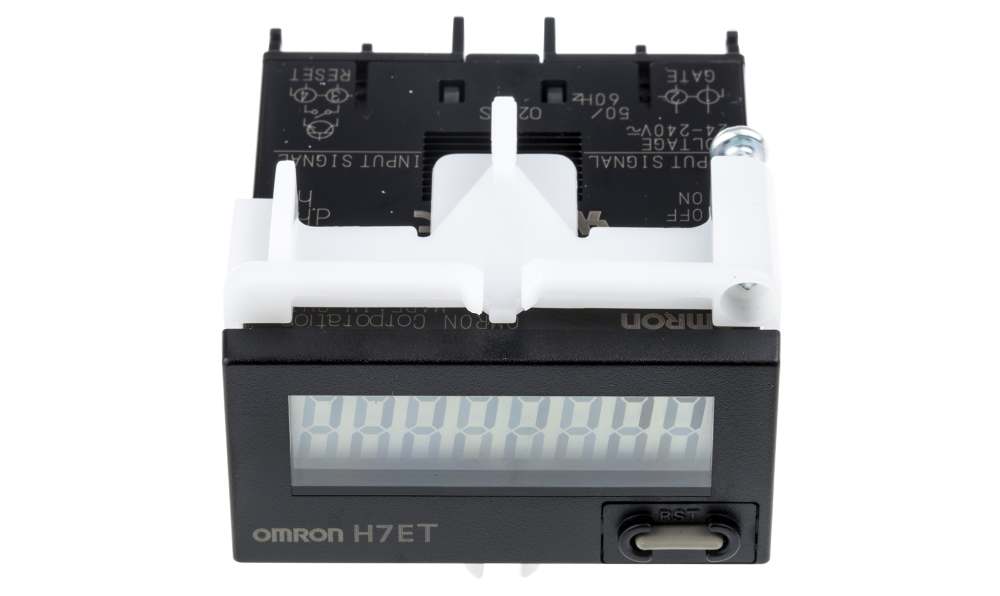 Omron H7ET-NFV-B, H7E Series Flush Mount Timer Relay, 0 → 999999.9h