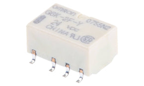 Omron G6K-2F-Y 24DC, Surface Mount Signal Relay, 24V dc Coil, 1A Switching Current, DPDT