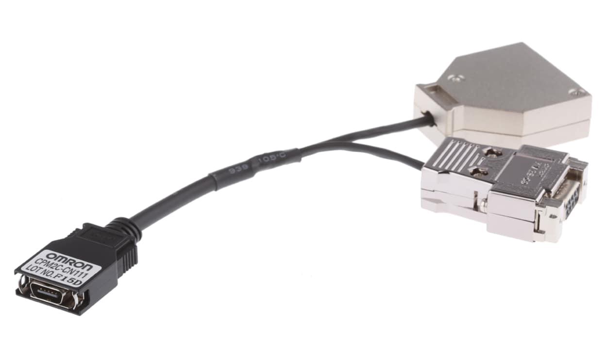 Omron CPM2C-CN111, PLC Cable for Use with CPM Series - generaltechuae