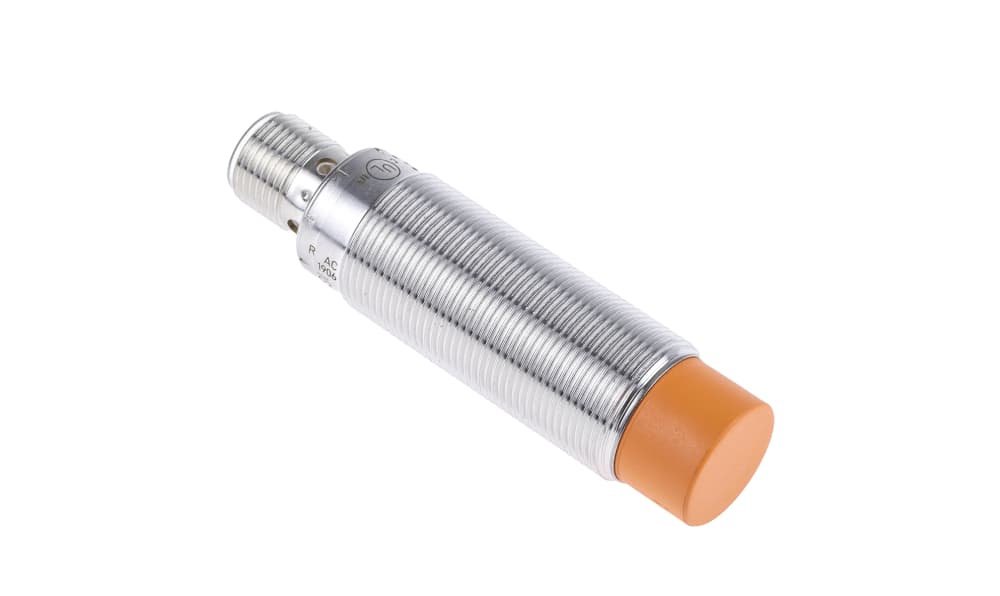 ifm IGS209, Inductive Threaded Barrel Proximity Sensor, M18, 12 mm Detection, PNP/NPN NO, 10 → 30 V dc