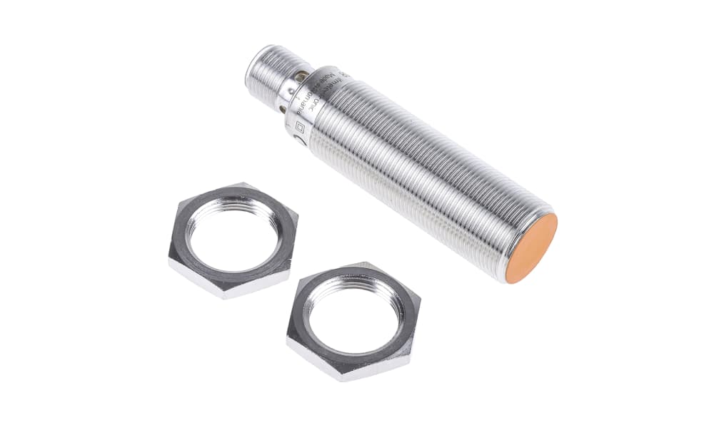 ifm IGS208, Inductive Threaded Barrel Proximity Sensor, M18, 8 mm Detection, PNP/NPN NO, 10 → 30 V dc