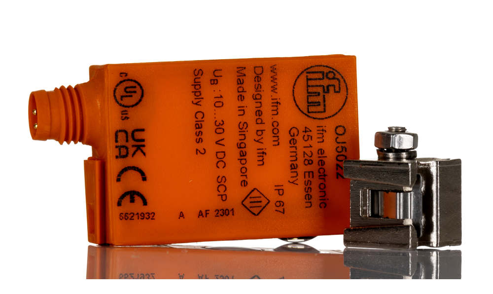 ifm OJ5022, Diffuse Photoelectric Sensor, Block Sensor, 1 mm → 600 mm Detection Range