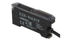 Omron E3X-NA41F 2M, Fibre Optic Sensor, PNP Output, IP50, 12 → 24 V dc - generaltechuae