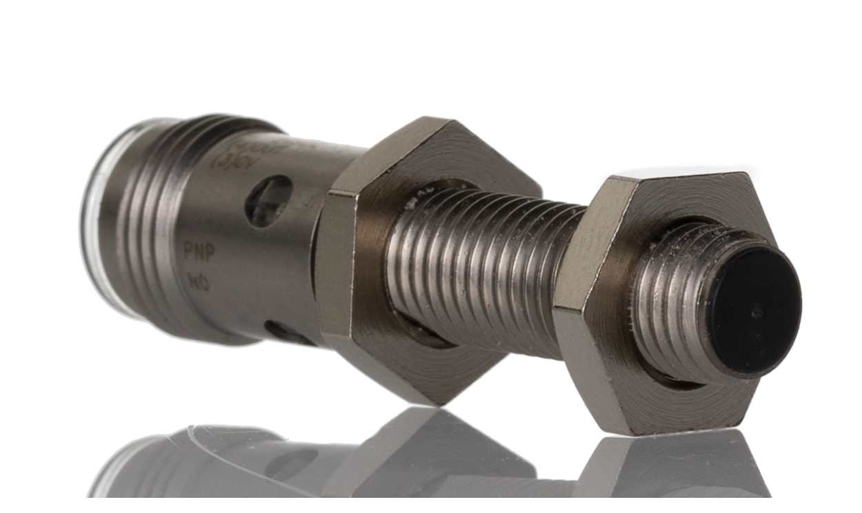 Omron E2A-S08KS02-M1-B1, Inductive Threaded Barrel Proximity Sensor, M8, 2 mm Detection, PNP NO, 12 → 24 V dc - generaltechuae