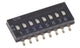 Omron A6H-8102, 8 Way Surface Mount DIP Switch 8P
