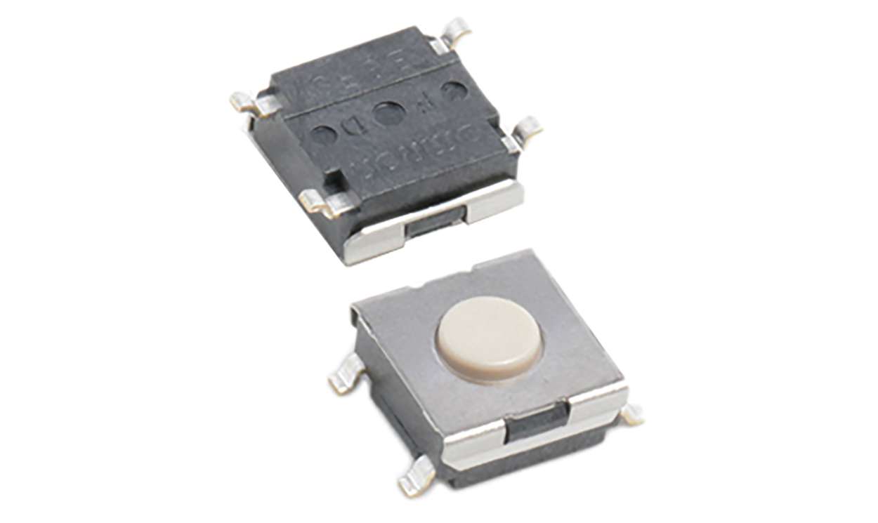 Omron B3FS-1002P, Plunger Tactile Switch, SPST 50 mA @ 24 V dc 0.5mm Through Hole