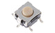 Omron B3S-1100, Button Tactile Switch, SPST 50 mA @ 24 V dc 0.8mm Through Hole