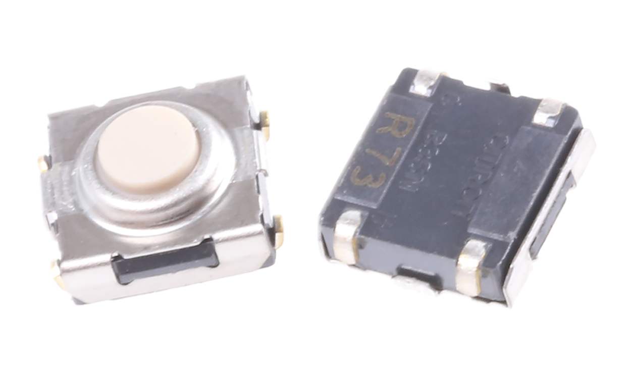 Omron B3SN-3112, Button Tactile Switch, SPST 50 mA @ 24 V dc Through Hole