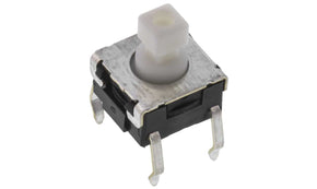 Omron B3W-1050, Plunger Tactile Switch, SPST 50 mA @ 24 V dc 3.9mm Through Hole