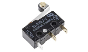 Omron SS-01GL2-E, Roller Lever Micro Switch, Solder Terminal, 100 mA @ 30 V dc, SPDT, IP40