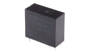 Omron G2RG-2A4 DC12, PCB Mount Power Relay, 12V dc Coil, 8A Switching Current, DPST