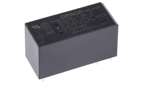 Omron G2RL-1A-E DC24, PCB Mount Power Relay, 24V dc Coil, 16A Switching Current, SPST - generaltechuae