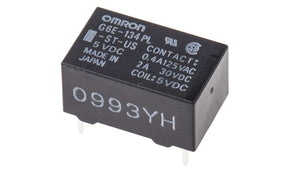 Omron G6E-134PL-ST-US DC5, PCB Mount Power Relay, 5V dc Coil, 3A Switching Current, SPDT