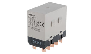 Omron G7J-4A-T 12VDC, Panel Mount Power Relay, 12V dc Coil, 25A Switching Current, 4PST-NO