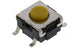 Omron B3S-1002P, IP64 Black Button Tactile Switch, SPST 50 mA @ 24 V dc 0.8mm Through Hole