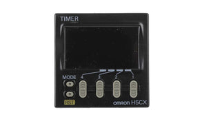 Omron H5CX-AD-N, H5CX Series Panel Mount Timer Relay, 12 → 24V ac/dc, 1-Contact, 0.001 s → 9999h