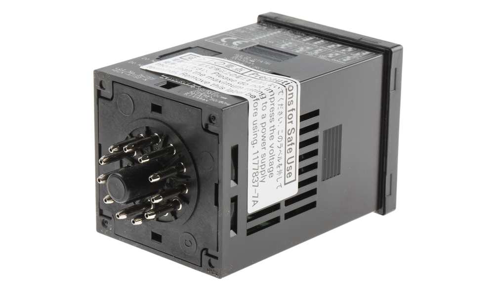Omron H5CX-A11SD-N, H5CX Series Panel Mount Timer Relay, 12 → 24V ac/dc, 1-Contact, 0.001 s → 9999h, SPST