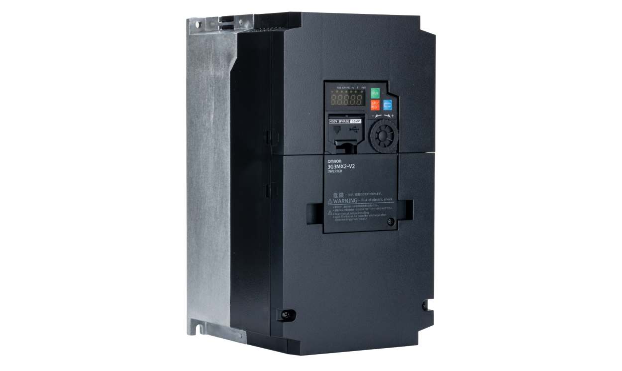 Omron 3G3MX2-A4055-EV2, Inverter Drive, 5.5 kW, 3 Phase, 400 V ac, 14.8 A, 3G3MX2 Series - generaltechuae