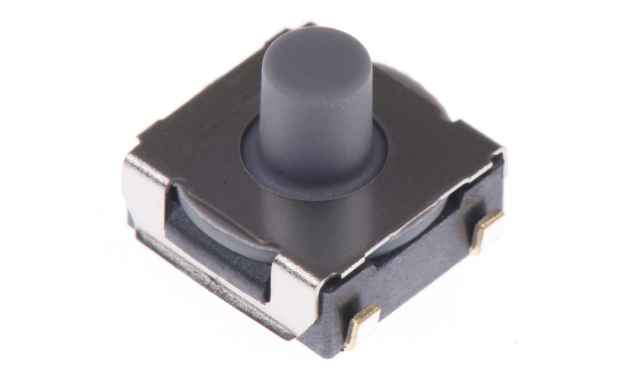 Omron B3SL-1022P, IP67 Blue Tactile Switch, SPST 50 mA @ 24 V dc 2.6mm Through Hole