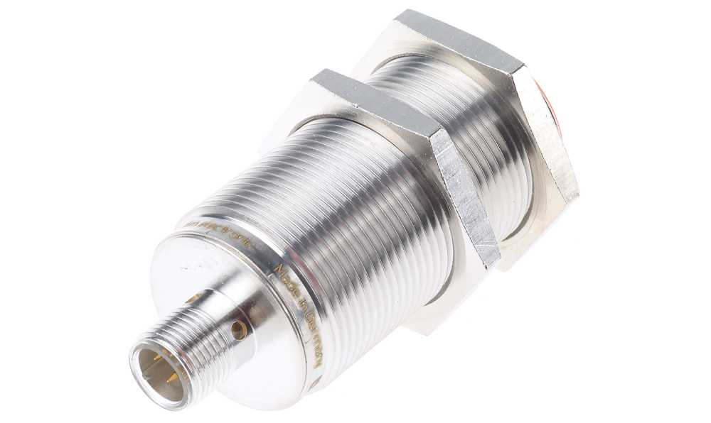 ifm IIS206, Inductive Threaded Barrel Proximity Sensor, M30, 15 mm Detection, PNP/NPN NO, 10 → 36 V dc